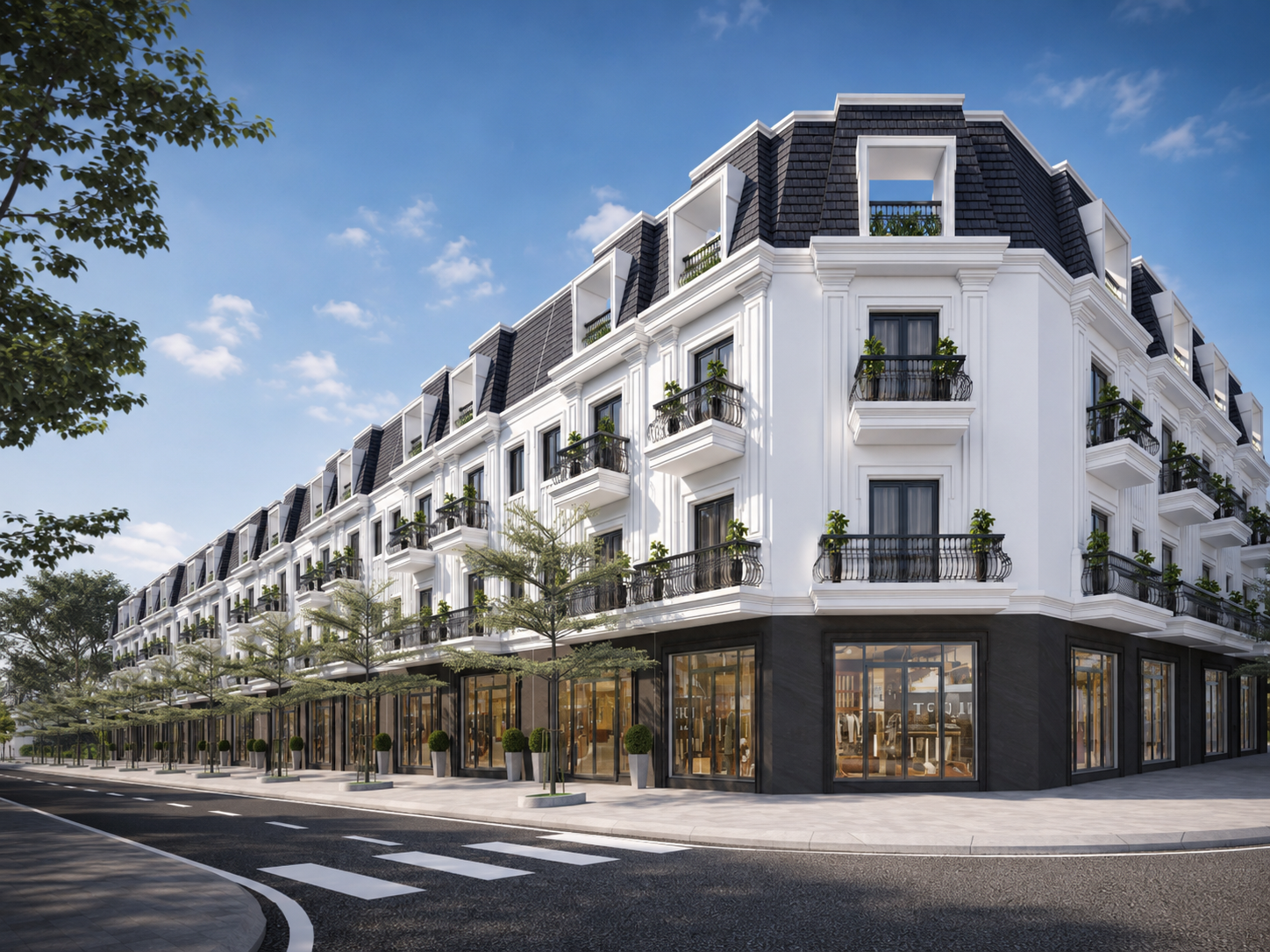 Nhà phố thương mại Eco Valley – Phối cảnh 2