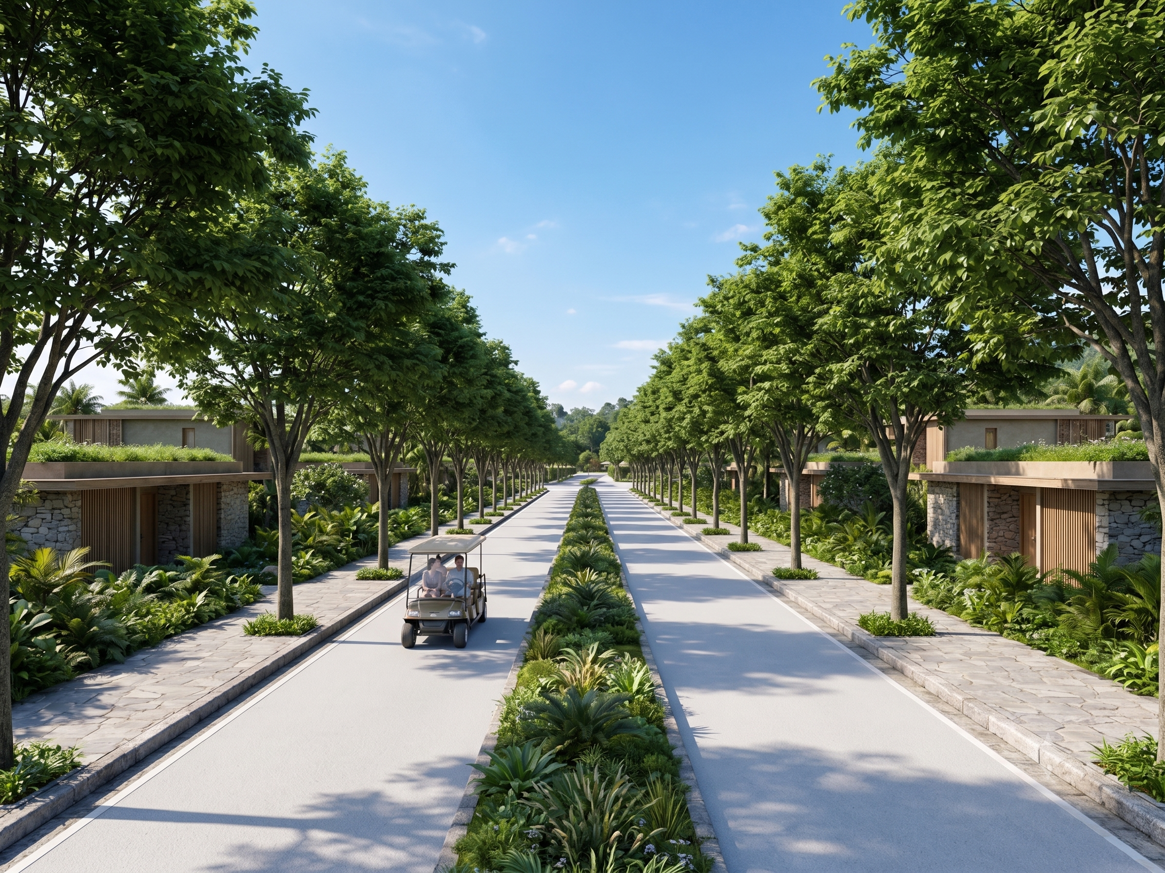 Hạ tầng giao thông nội khu Eco Valley